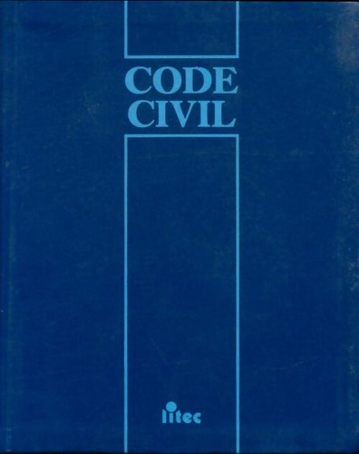 Code civil 1993 - -1994, inconnu