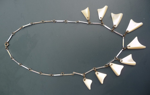 Ancien collier metal - metal, et