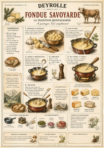 Photo déco cuisine - photo, fondue