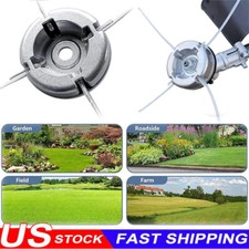 Aluminum Trimmer Head,5/8 inch/15mm Through Hole Fit String Trimmer Replacement