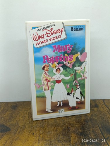 Vhs mary poppins - -, k7