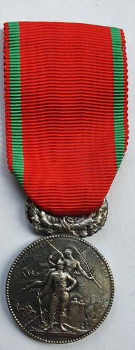 Médaille bronze argenté - ,