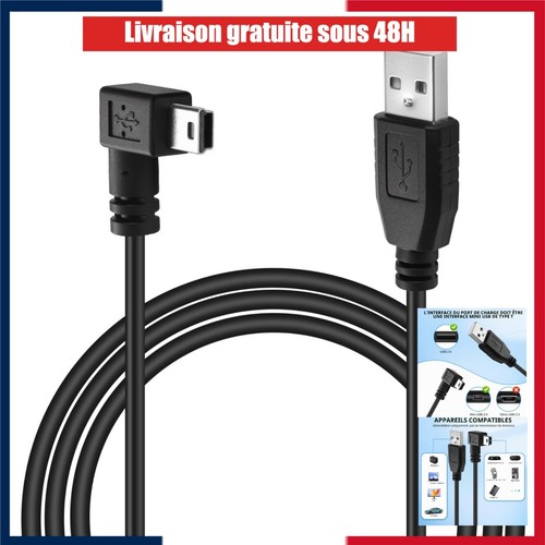 Câble usb mini m - câble,