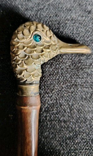 Jolie pommeau canne métal - pommeau,