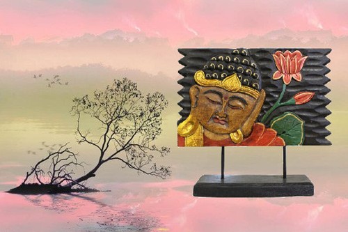 Tableau bouddha - tableau,