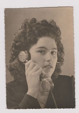 old photo ?️ phone portrait 1950s dedication back