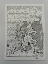 RARE ex-libris 01 Les amis de JACOBS ( AUBIN )( BLAKE & MORTIMER ) 15x21 cm