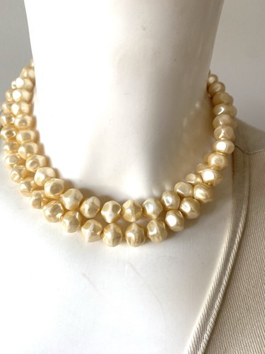 Ancien collier perles - collier,