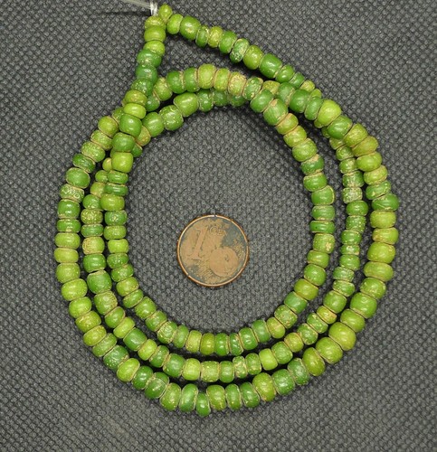 60cm perles verre collier - verre,
