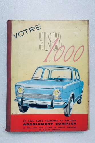 Simca votre 1000 tous - simca.,