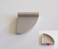 PLAYMOBIL (T2195) EQUESTRIAN CENTER - Grey Quarter Circle Sidewalk Boutique 4190