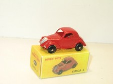 DINKY TOYS atlas, simca 5 red car