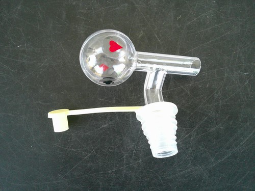 Boule doseur plastique pour - boule, en