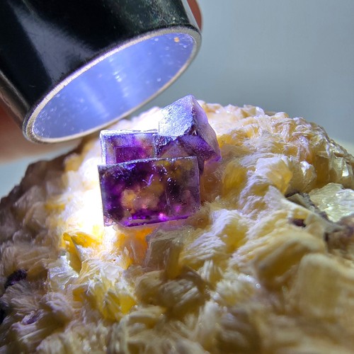 Spécimen fluorite fantôme - spécimen, de