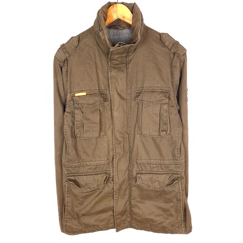 Veste militaire superdry pour - militaire,