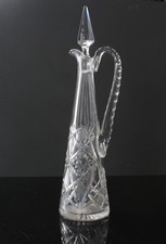 Rare Lagny Model Baccarat Crystal Decanter Ewer 42cm