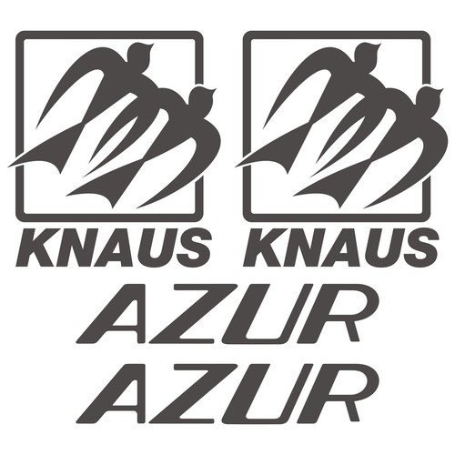 Knaus azur autocollant - knaus,