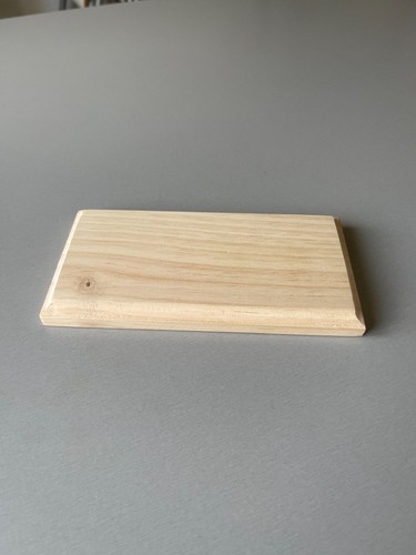 Socle bois brut - bois, pour
