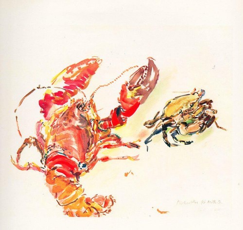 Homard crabe 1946 - et, crabe,