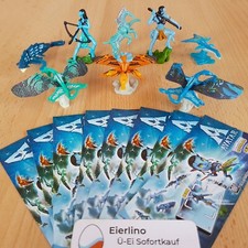 Avatar Way of Water full collectibles figurine set - 8pc / 1.3" miniature toys