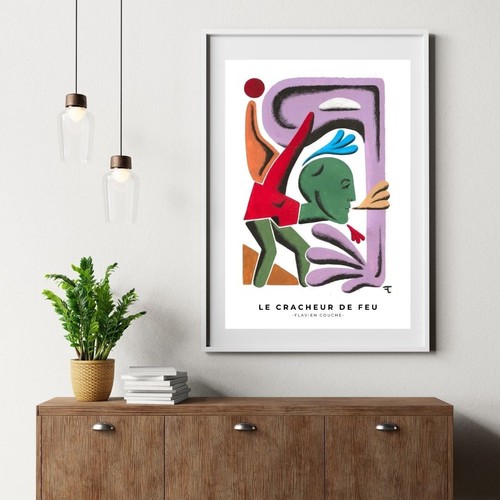 Art contemporain affiche