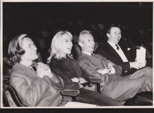 Isabelle AUBRET Maurice BIRAUD ORIGINAL PHOTOGRAPH 18*13 M. & G. CARPENTIER