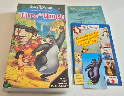 Livre jungle disney - le,