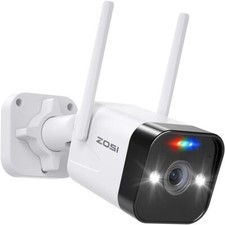 ZOSI C188 2.5K Caméra Surveillance Extérieure WiFi 4MP Caméra IP Détection AI