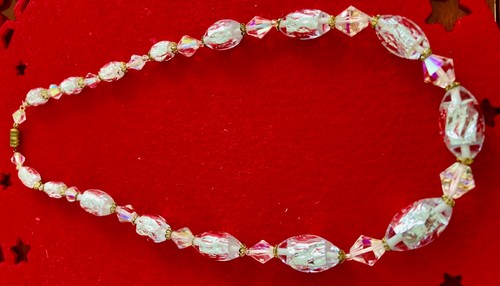 Collier perles verre murano - de,