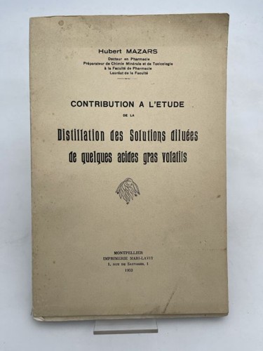 Contribution étude de - à, la