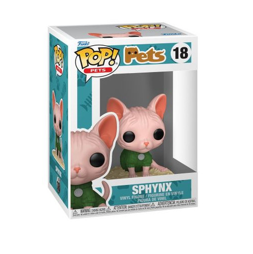 Funko pop - pets:, sphinx