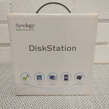 Synology DiskStation DS411 Slim 4-Bay Black Compact NAS Server Diskless