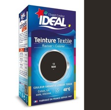 Teinture avec fixateur noir 13 tissu vêtement textile coton lin viscose soie IDE
