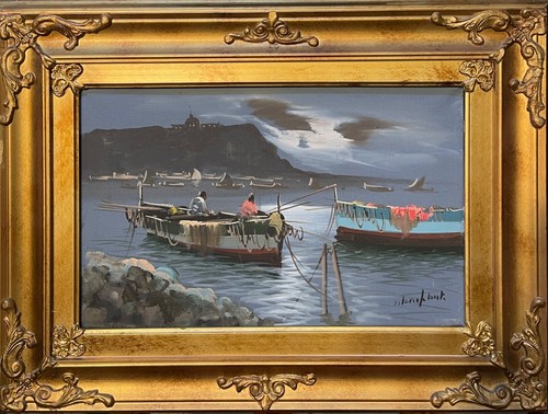 Peinture huile sur toile - peinture,