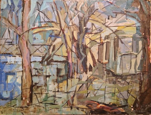 Tableau peinture compostion - peinture,