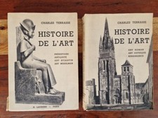 Histoire de l'Art par Charles Terrasse 1938-1939 éditions H. Laurens 2 volumes