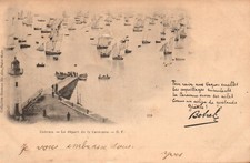 Old postcard 35 - CANCALE (I. and V.) - Le Départ de la Caravane - G.F.