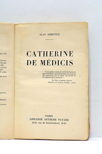 Catherine médicis jean - médicis,