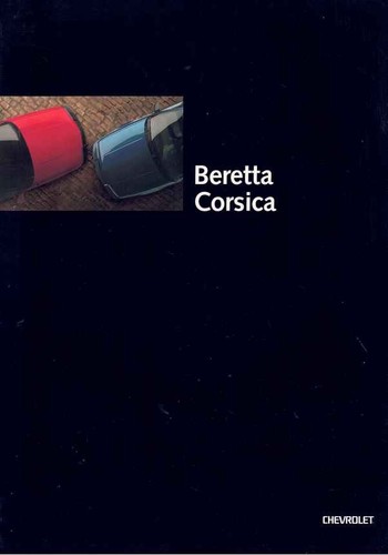 Brochure chevrolet corsica - chevrolet,