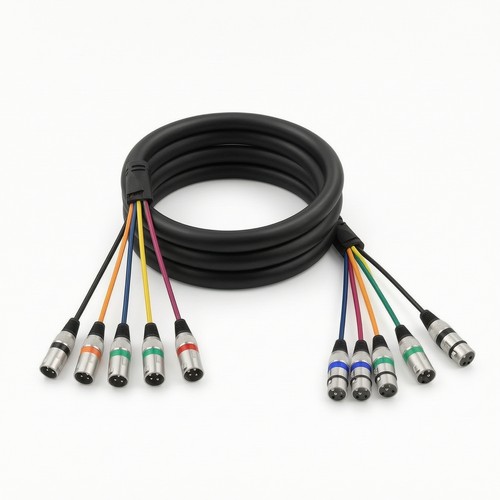 Câble xlr canaux multicanal - xlr, 6