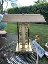 Willy Rizzo Style Table Lamp Metal