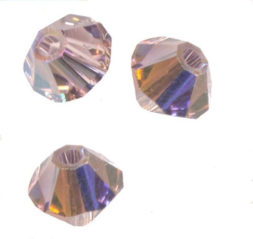 Perles toupies swarovski - toupies,