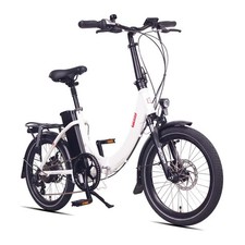 Vélo électrique pliant FOO F1 NEUF, 20'', Blanc, 100km autonomie (36V 540Wh)