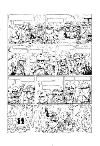 Planche originale le - -,