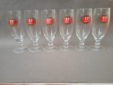 Lot de 6 verres à pied 33