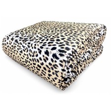 COUVRE-LIT MATELASSÉ LÉOPARD
