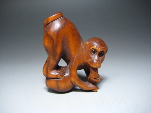 Ancien singe japonais netsuke - ancien,