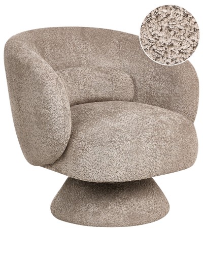 Fauteuil rétro bouclé - rétro,