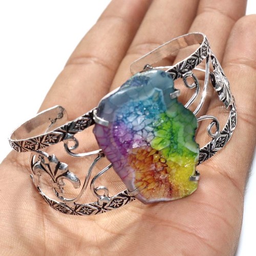 Bracelet jonc arc ciel - jonc, arc-en-ciel