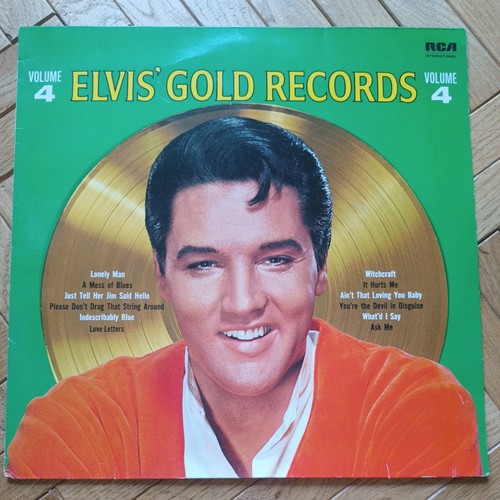 33t elvis presley - 33t, gold